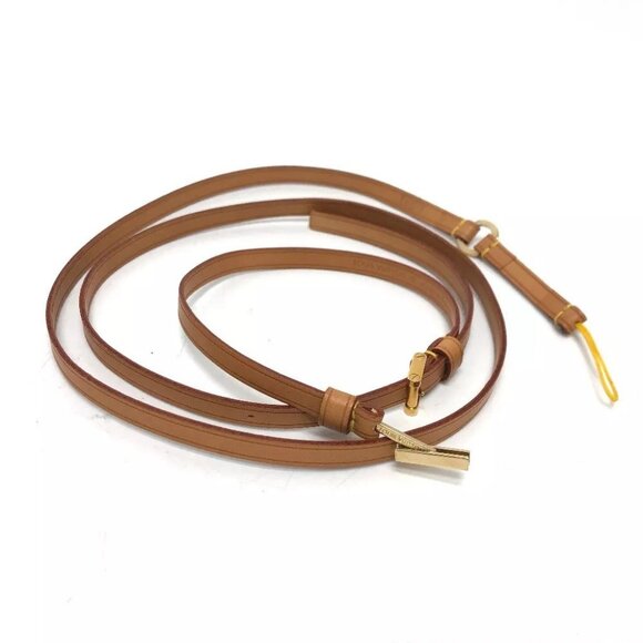 LOUIS VUITTON strap Shoulder strap Nume leather Beige/GoldHardware - Picture 2 of 11